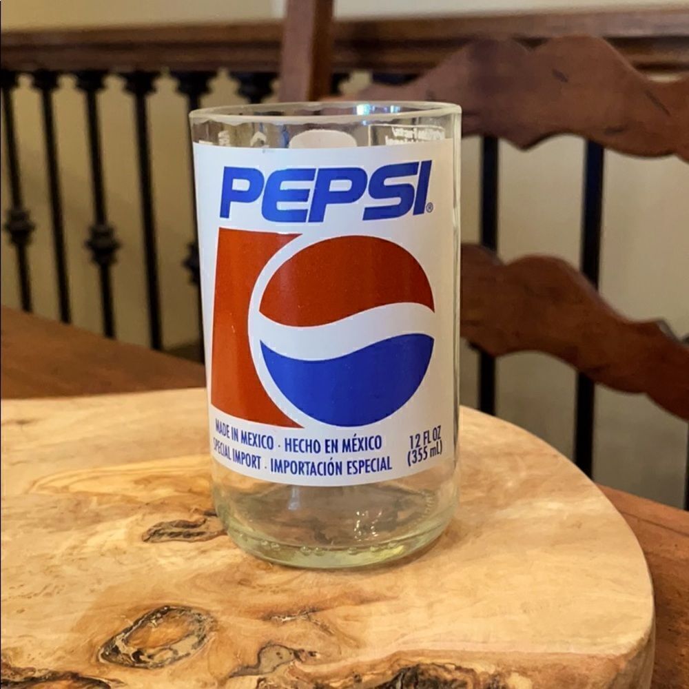 Pepsi Cola Glass Tumbler